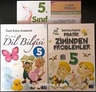 5.Sınıf Yarıyıl Tatil Kitabı Seti / 3 Kitap