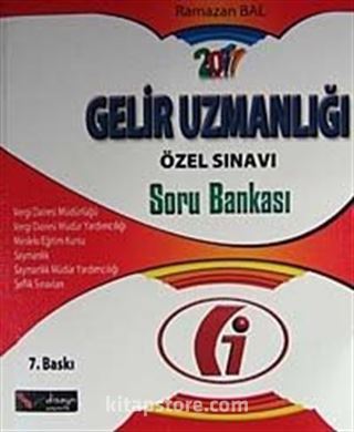 Gelir Uzmanlığı Özel Sınavı Soru Bankası 2010