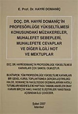 Doç. Dr. Hayri Domaniç'in Profesörlüğe Yükseltilmesi