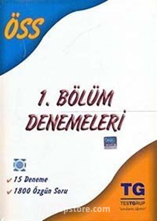 ÖSS 1. Bölüm Denemeleri