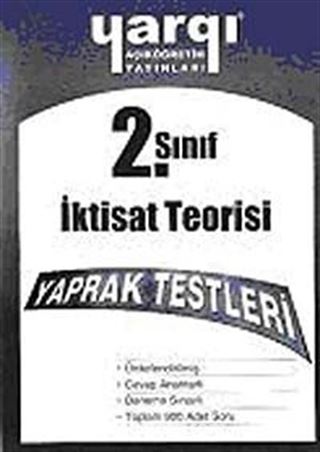 AÖF 2. Sınıf İktisat Teorisi Yaprak testleri