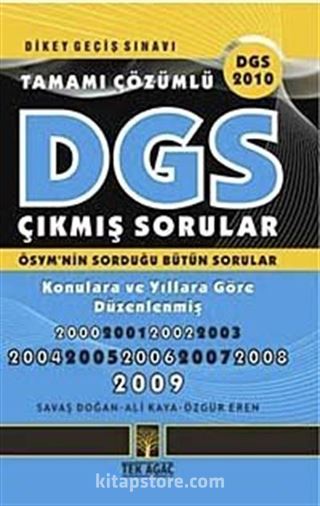 DGS Çıkmış Sorular