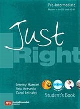 Just Right Pre-Intermediate Student's Book + CD