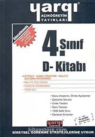 AÖF 4. Sınıf D-Kitabı