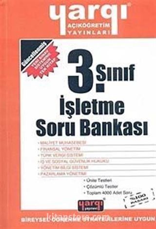 AÖF 3. Sınıf İşletme Soru Bankası