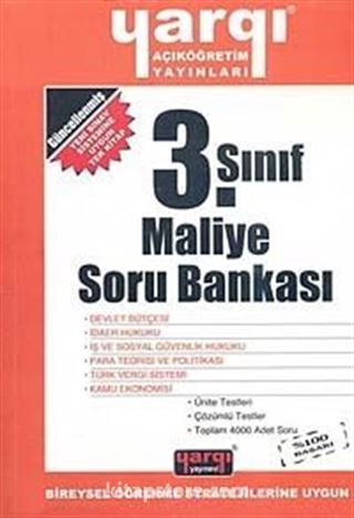 AÖF 3. Sınıf Maliye Soru Bankası