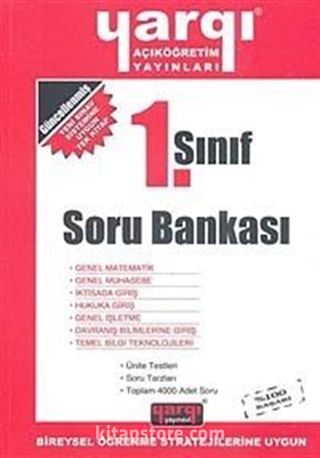 AÖF 1. Sınıf Soru Bankası