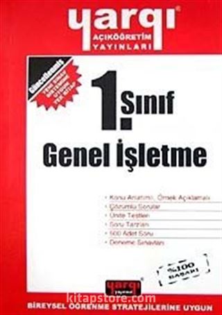 AÖF 1. Sınıf Genel İşletme