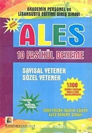 ALES 10 Fasikül Deneme