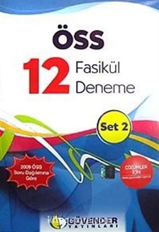 ÖSS 12 Fasikül Deneme