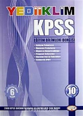 KPSS Eğitim Bilimleri Dergisi-10