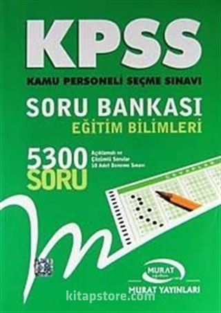 2015 KPSS Eğitim Bilimleri Soru Bankası Modüler Set (6 Kitap)