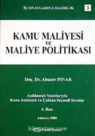 Kamu Maliyesi ve Maliye Politikası