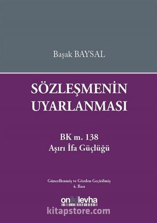 Sözleşmenin Uyarlanması