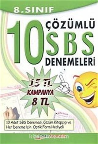 8. Sınıf 10 Çözümlü SBS Denemeleri