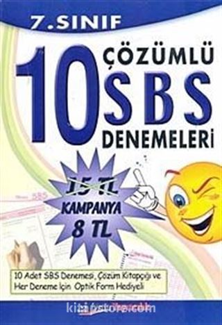 7. Sınıf 10 Çözümlü SBS Denemeleri