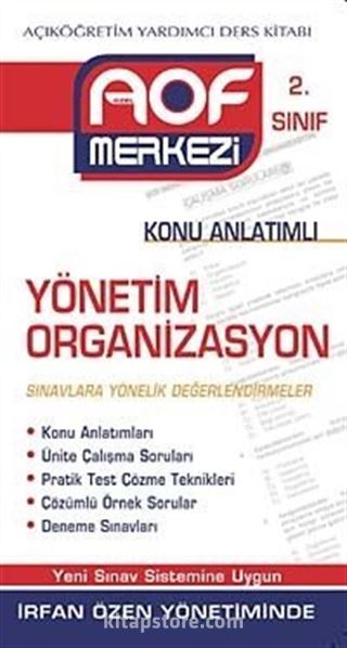 Yönetim Organizasyon Konu Anlatımlı 2. Sınıf