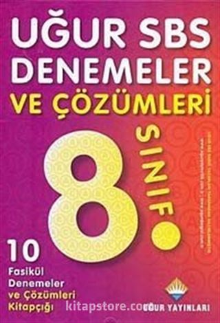 SBS Denemeler ve Çözümleri 8. Sınıf 10 Fasikül Denemeler ve Çözümleri Kitapçığı