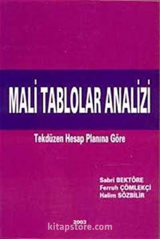 Mali Tablolar Analizi