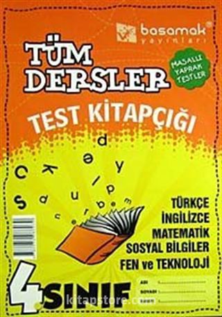 4. Sınıf Tüm Dersler Test Kitapçığı