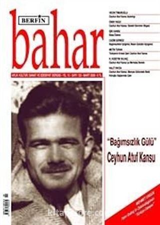 Berfin Bahar Aylık Kültür Sanat ve Edebiyat Dergisi Mart 2009 / 133 Sayı