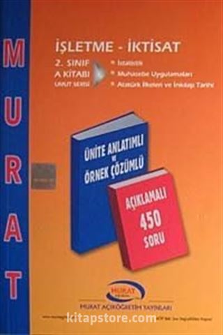 2. Sınıf A Kitabı İşletme İktisat