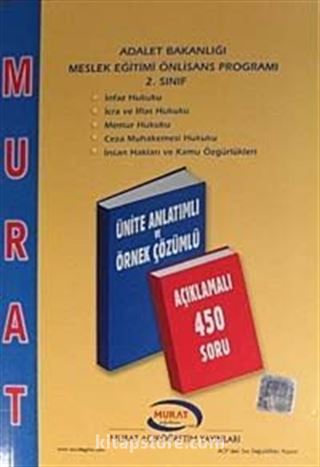 2.Sınıf Adalet Bakanlığı Meslek Eğitimi Önlisans Programı