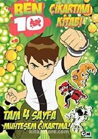 Ben 10 Çıkartma Kitabı