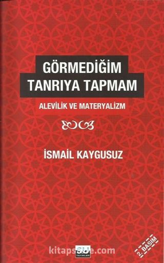 Görmediğim Tanrı'ya Tapmam