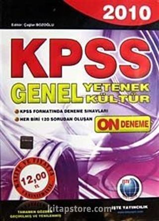 2010 KPSS Genel Yetenek-Genel Kültür On Deneme