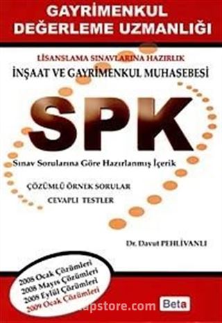 SPK Gayrimenkul Değerleme Uzmanlığı / İnşaat ve Gayrimenkul Muhasebesi