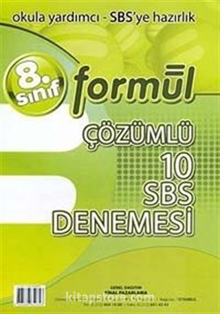 8. Sınıf Çözümlü 10 SBS Denemesi-Fasikül