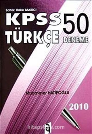 2010 KPSS Türkçe 50 Deneme