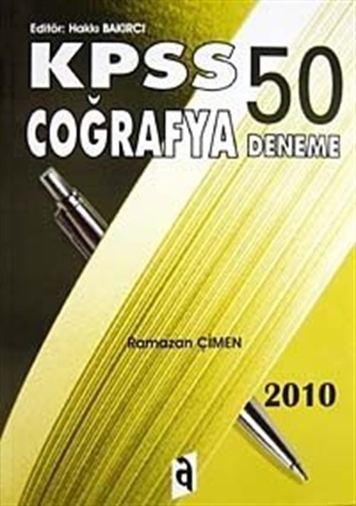 2010 KPSS Coğrafya 50 Deneme