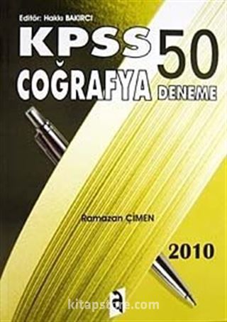 2010 KPSS Coğrafya 50 Deneme