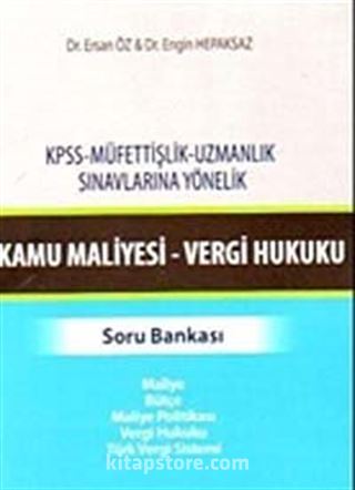 Kamu Maliyesi Vergi Hukuku Soru Banksı