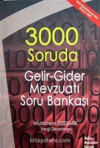 3000 Soruda Gelir-Gider Mevzuatı Soru Bankası