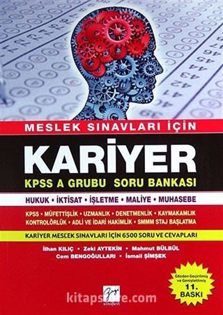 Meslek Sınavları İçin Kariyer KPSS A Grubu Soru Bankası