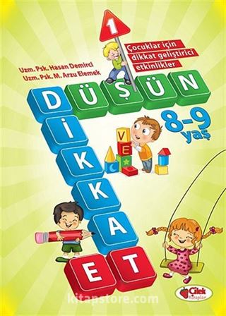 Düşün ve Dikkat Et 8-9 Yaş : 1.Kitap