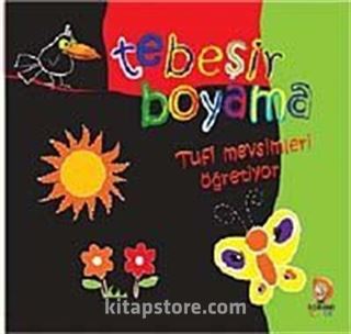 Tebeşirle Boyama Tufi Mevsimleri Öğretiyor