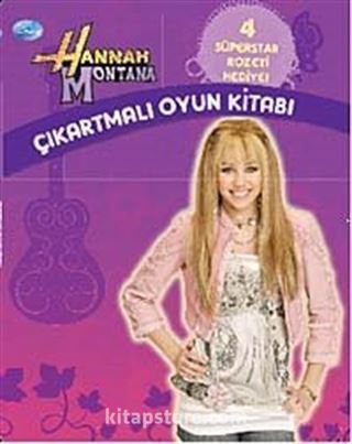 Çıkartmalı Oyun Kitabı-Hannah Montana