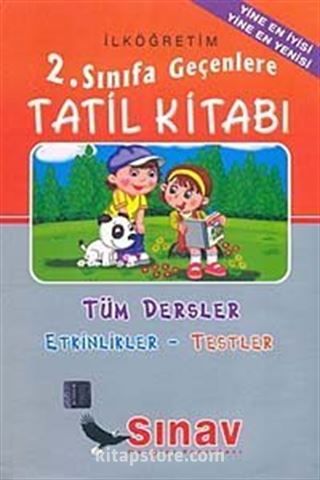 1. Sınıf Tatil Kitabı (2. Sınıfa Geçenlere)