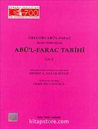 Abü'l - Farac Tarihi Cilt 2