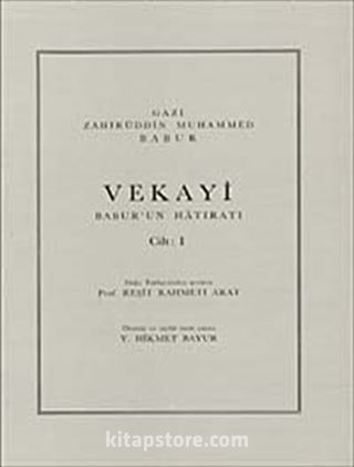 Vekayi Babur'un Hatıratı Cilt-1