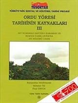 Ordu Yöresi Tarihinin Kaynakları III