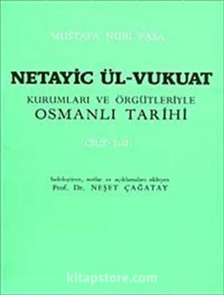 Netayic Ül-Vukuat Cilt 1-2