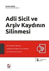 Adli Sicil ve Arşiv Kaydının Silinmesi