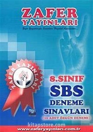 8. Sınıf SBS Deneme Sınavları (10 Adet Özgün Deneme)