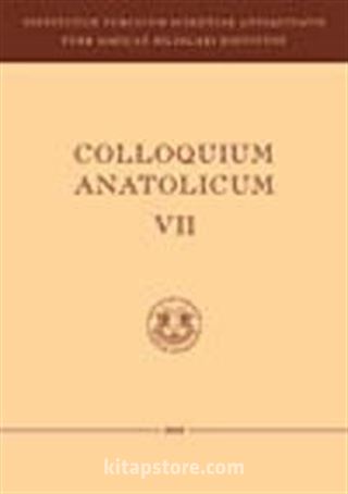 Colloquium Anatolicum VII