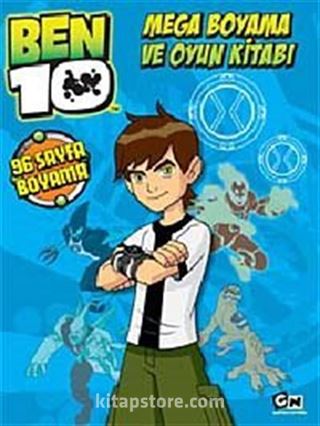 Ben 10 Mega Boyama ve Oyun Kitabı